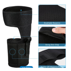SOFT ANKLE HOLSTER DOUBLE STRAP