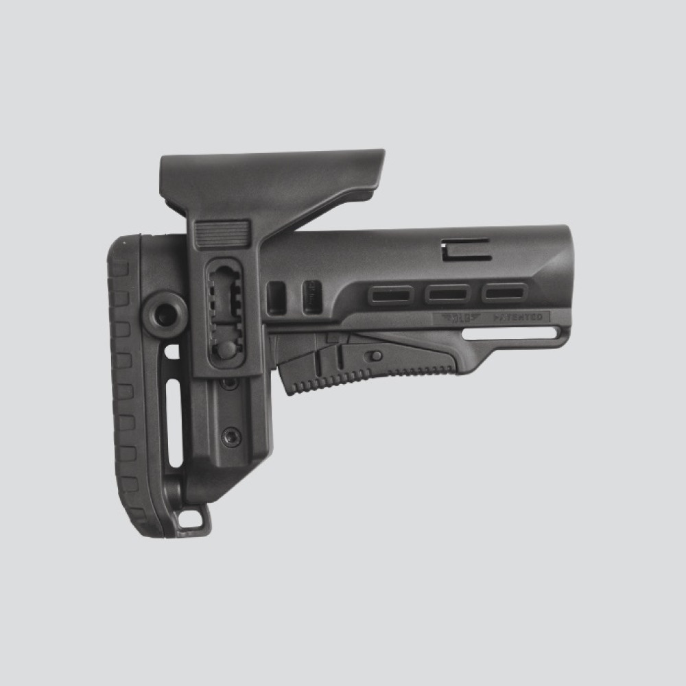 DLG BUTTSTOCK WITH RECOIL ABSORBTION