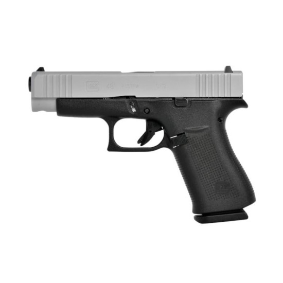 GLOCK 48 FS SILVER SILDE 9MM