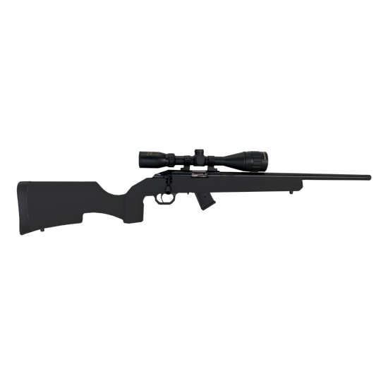 HOWA M1100 18" BLACK .22LR COMBO