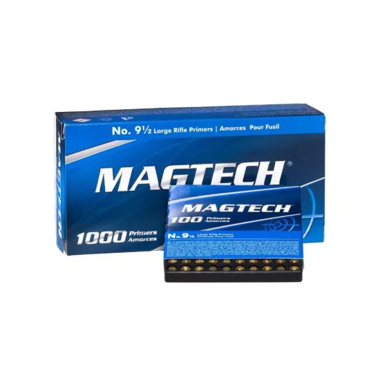 Magtech Large Rifle Primers 1000's