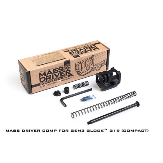 Mass Driver Compensator for GLOCK 17 GEN3 