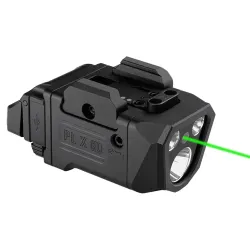 Olight PL X GL 1200 Lumen Rail Light with Green Laser – Matte Black