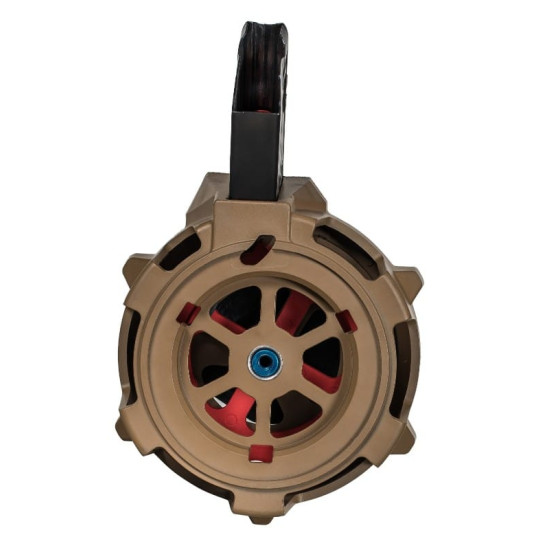 Performance Skeletor 12 Gauge 20 Round Drum Magazine - FDE