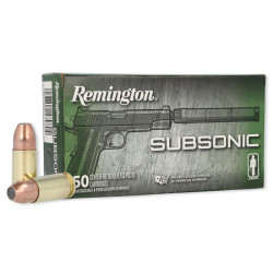 Remington Subsonic Handgun 9mm Luger 147 Grain 