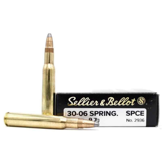 SELLIER & BELLOT 30-06 180GRS SPRGF 20'S