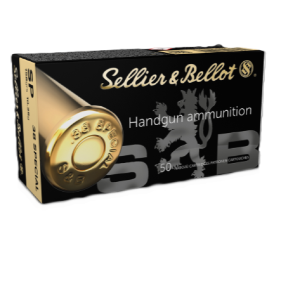 SELLIER & BELLOT (S&B) 38 Special 158GRS SP (50's)