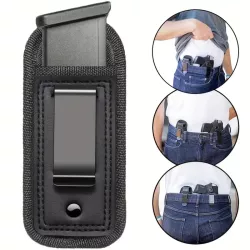 Tactical Nylon Single Magazine Pouch for Concealed Carry