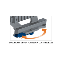 UTG AK47 Quick-Detach Side Mount Rail